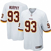 Nike Men & Women & Youth Redskins #93 Murphy White Team Color Game Jersey,baseball caps,new era cap wholesale,wholesale hats